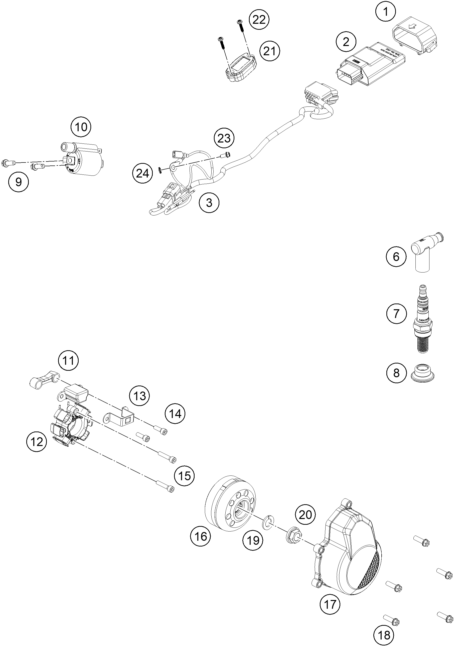 SYSTEME DE ALLUMAGE POUR 85 SX 1714 2025