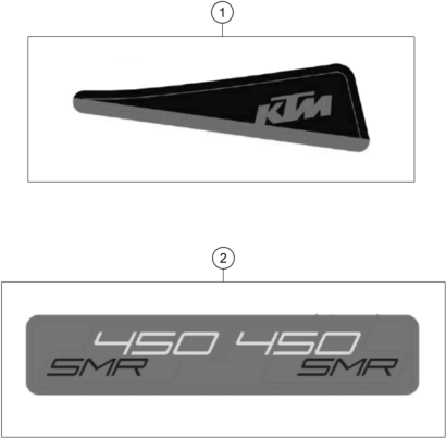 KIT DECO POUR 450 SMR 2025 EU