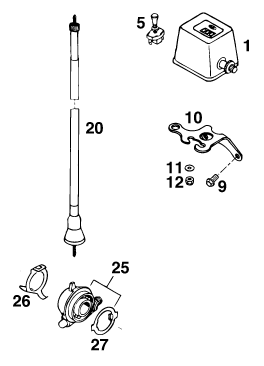 INSTRUMENTS  SYSTEME DE VERROUILLAGE POUR 125 E GS WP EU