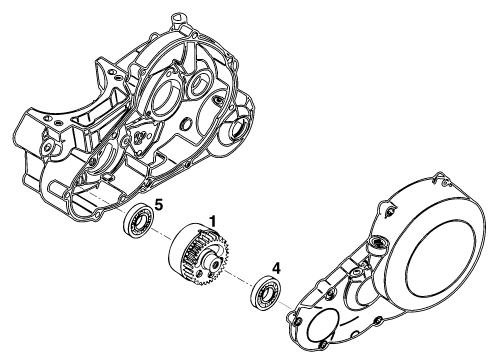 ARBRE DEQUILIBRAGE POUR 620 ENDURO LIMITED EU