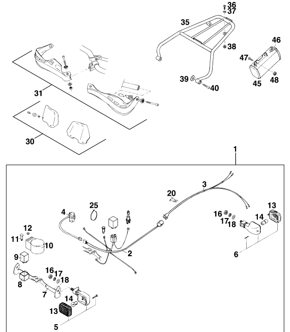 ACCESSOIRES POUR 125 EGS M/U00D6 6KW (EU)