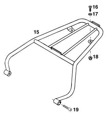ACCESSOIRES POUR 125 LC2 100 EUROPA 96 EU