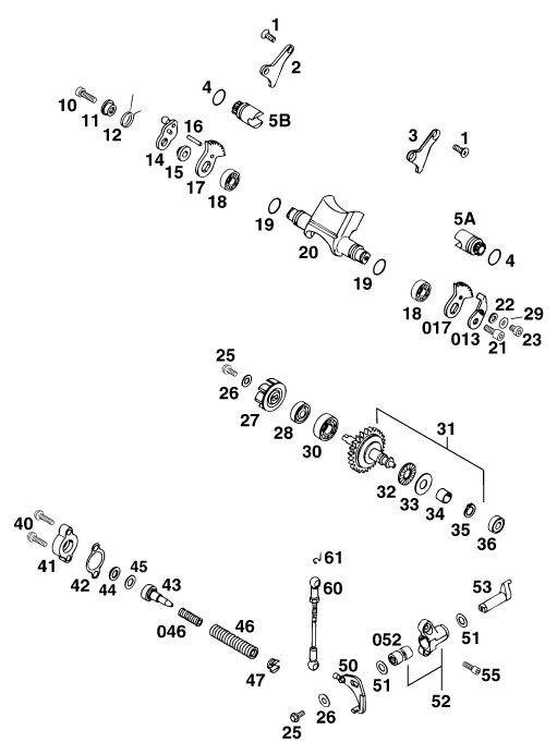 Valve d'échappement No 634