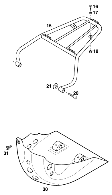 ACCESSOIRES POUR 400 EXC WP (EU)