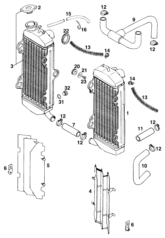 REFROIDISSEMENT SUPER COMP 96 620 EGS WP 1996