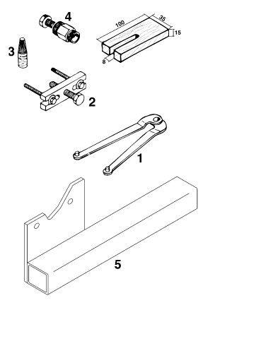 OUTILS SPECIAUX MOTEUR POUR 50 MINI ADVENTURE (EU)