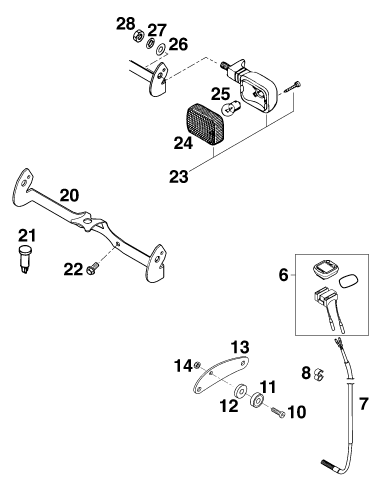 INSTRUMENTS SYSTEME DE VERROUILLAGE POUR 400 SX-C (EU)