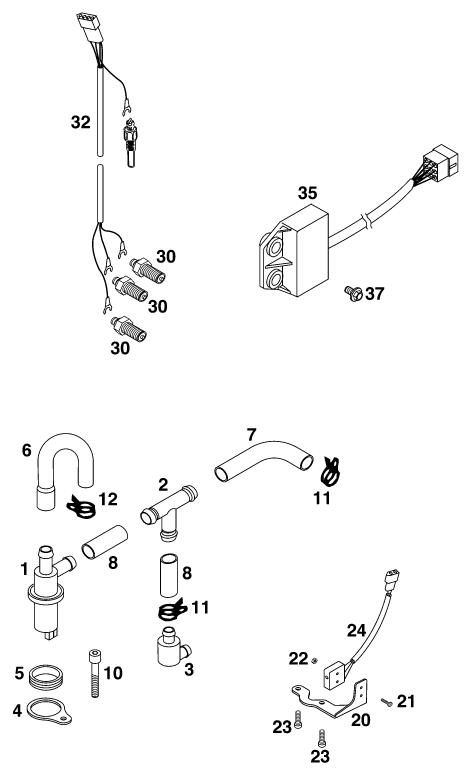 REGULATION ELECTRONIQUE DE LA PUISSANCE EPC POUR 640 ADVENTURE R D EU