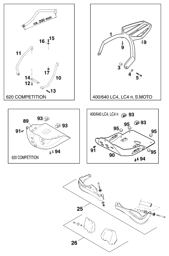 ACCESSOIRES POUR 400 LC 4 99 (EU)