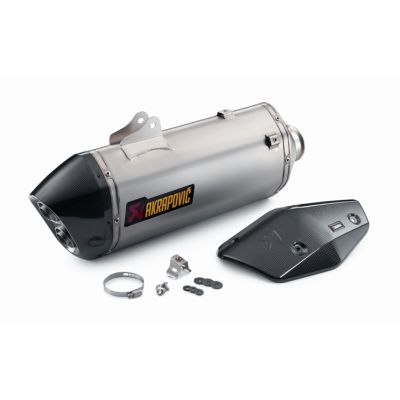 SILENCIEUX SLIP-ON AKRAPOVIC KTM POUR 1190 ADVENTURE 2013-16, 1290 ADV. 2016, 1050 ADV 2015-16