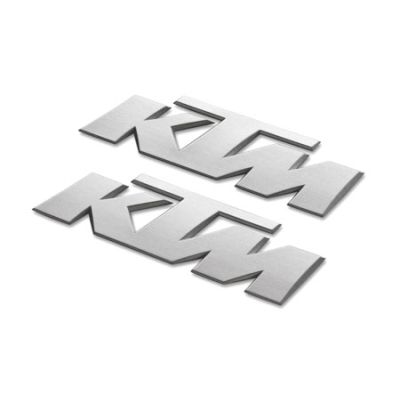 autocollant KTM 3D STICKER SILVER