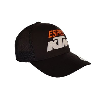 CASQUETTE NOIRE "CURVED CAP" ESPRIT KTM 