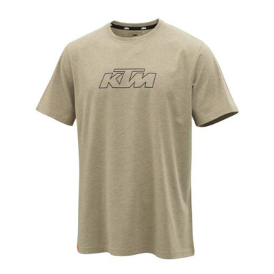 T-SHIRT KTM "ESSENTIAL TEE SAND MELANGE" 2024