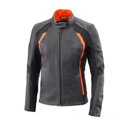 VESTE MOTO ROUTE FEMME KTM "WOMEN ASPECT V2 LEATHER JACKET" 2024