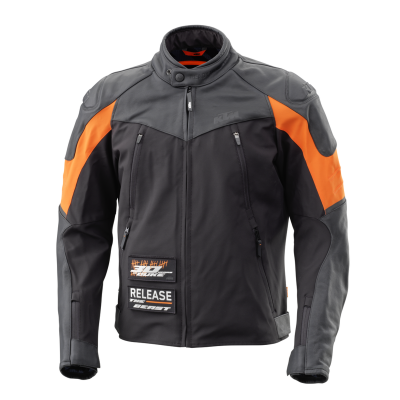 VESTE MOTO KTM "DUKE LEATHER JACKET" 2024