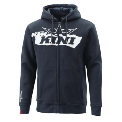 SWEAT KTM KINI RED BULL "RIPPED LOGO ZIP HOODIE" 2024