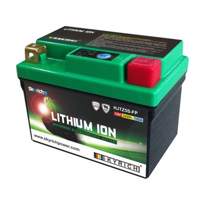 BATTERIE LITHIUM ION SKYRICH HJTZ5S-FP POUR KTM EXC POIDS : 500 GRAMMES.