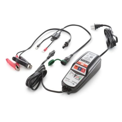 CHARGEUR ET TESTEUR DE BATTERIE KTM POUR EXC / FREERIDE / SX-F / EXC-F / SM-R