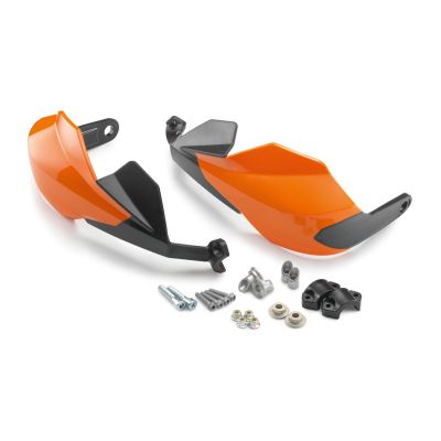 KIT DE PROTÈGE MAIN KTM POUR SX-S / SX / EXC / EXC-E / SX-F / EXC-F / FREERIDE / SM-R / EXC-R / SX-C / ADVENTURE / SM-C / ENDURO / SUPER-MOTO / DUKE / RALLY / SUPERENDURO / FREERIDE E-SX / FREERIDE E-XC / FREERIDE E-SM / SUPER ADVENTURE 