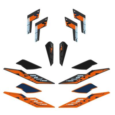 KIT DÉCO FACTORY KTM POUR SUPERDUKE 