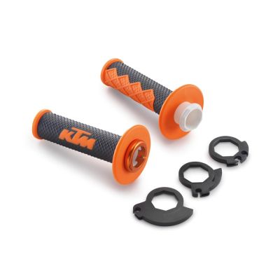 JEU DE POIGNÉES LOCK-ON KTM POUR SX/SX-S/SX-F//SXS-F/XC/MXC/EXC/EXC-F/EXC-E/SMR/FREERIDE DE 2004 A 2020