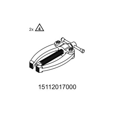 EXTRACTEUR DE ROULEMENTS KTM POUR SX-E / SX-F / SM-R / EXC / EXC-F / DUKE / ADVENTURE / ENDURO / SM-C / RC / SUPERDUKE / SUPER ADVENTURE 