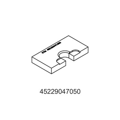 PLAQUE SÉPARATRICE KTM POUR SX 