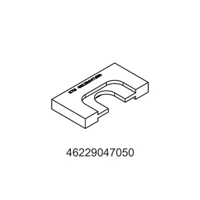 PLAQUE SÉPARATRICE KTM POUR SX 