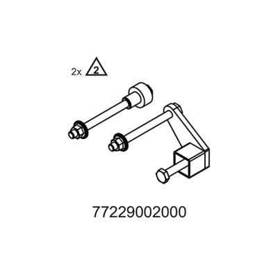 SUPPORT ET LEVÉ DU CHEVALET DE MONTAGE KTM POUR SX-F / EXC-F / FREERIDE 