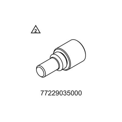 INSERT POUR TENDEUR DE CHAÎNE DE DISTRIBUTION KTM POUR SX-F / EXC-F / FREERIDE 