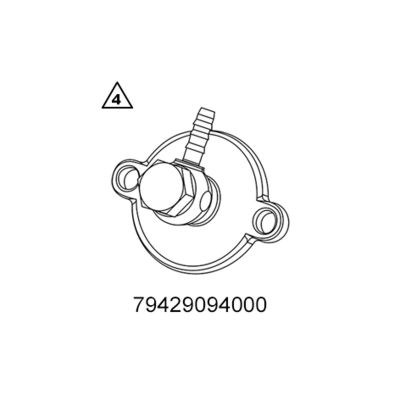 ADAPTATEUR DE PRESSION D'HUILE KTM POUR SX-F / EXC-F / SM-R 