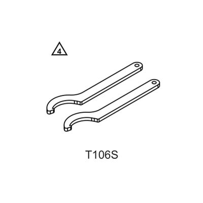 CLÉ À CROCHET KTM POUR FREERIDE E-SX / FREERIDE E-XC / FREERIDE E-SM / DUKE / RC / SX / EXC / FREERIDE / SX-F / EXC-F / SM-R / ADVENTURE / ENDURO / SM-C / SUPERDUKE 