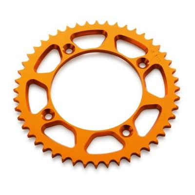 Couronne arrière aluminum orange pour SX 85/105