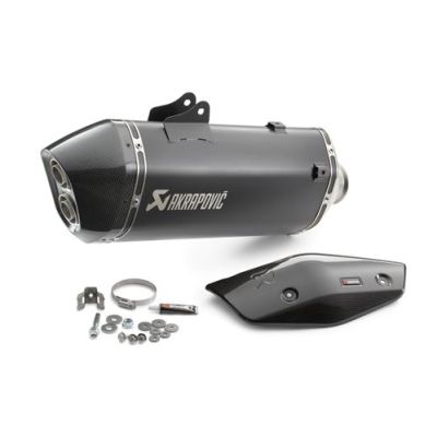 SILENCIEUX ARRIÈRE "SLIP-ON LINE" AKRAPOVIC KTM POUR 1050/1190/1290 ADVENTURE