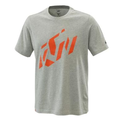 T-SHIRT HOMME KTM "RADICAL SLICED TEE GREY MELANGE"