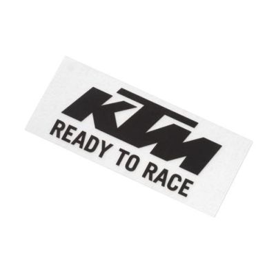 AUTOCOLLANT KTM NOIR "LOGO STICKER"