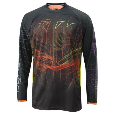 KTM-Maillot à Manches sulfpour Homme, Vêtement de Motocross, VTT