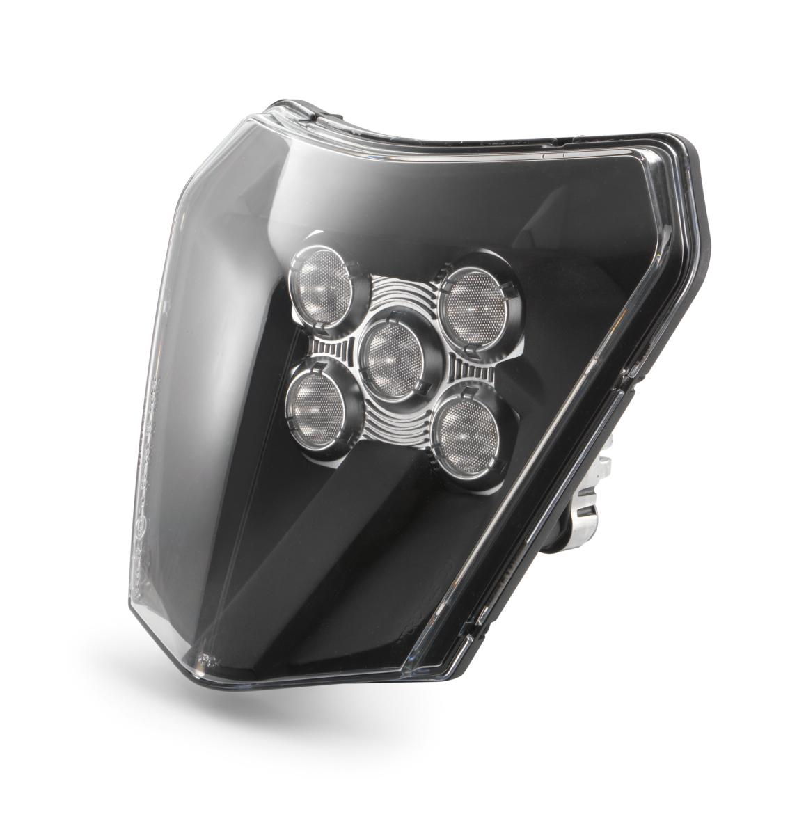 Plaque phare type KTM EXC (depuis 2020) Ahdes à leds blanche - Pièce